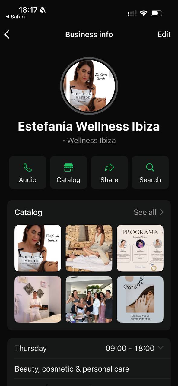 Operator receiving lead via WhatsApp
